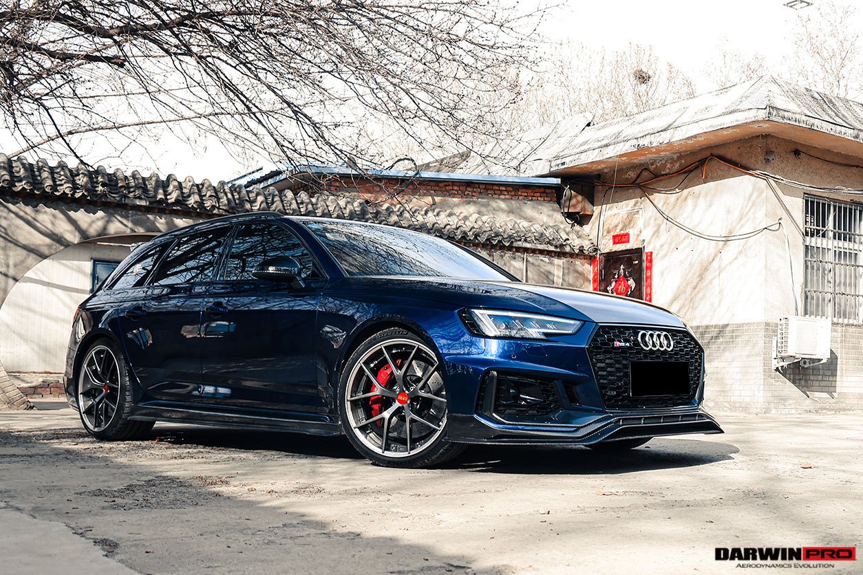 2017 - 2019 Audi RS4 B9 BKSS Style Front Lip